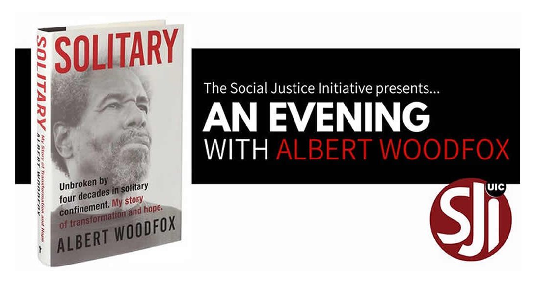 An evening with Albert Woodfox, book cover 